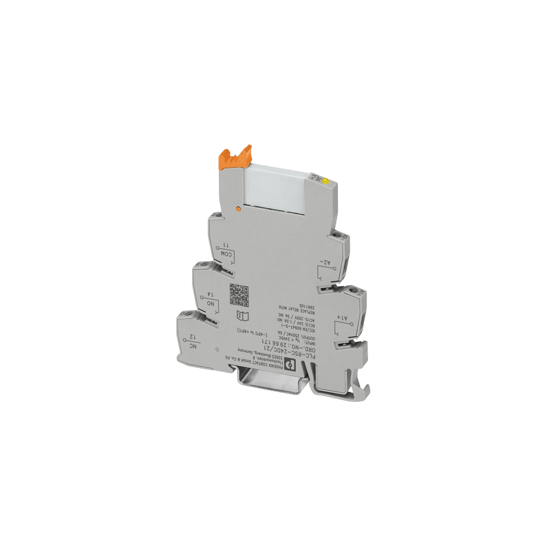PHOENIX CONTACT RELAY MODULE PLC-RSC- 24DC/21