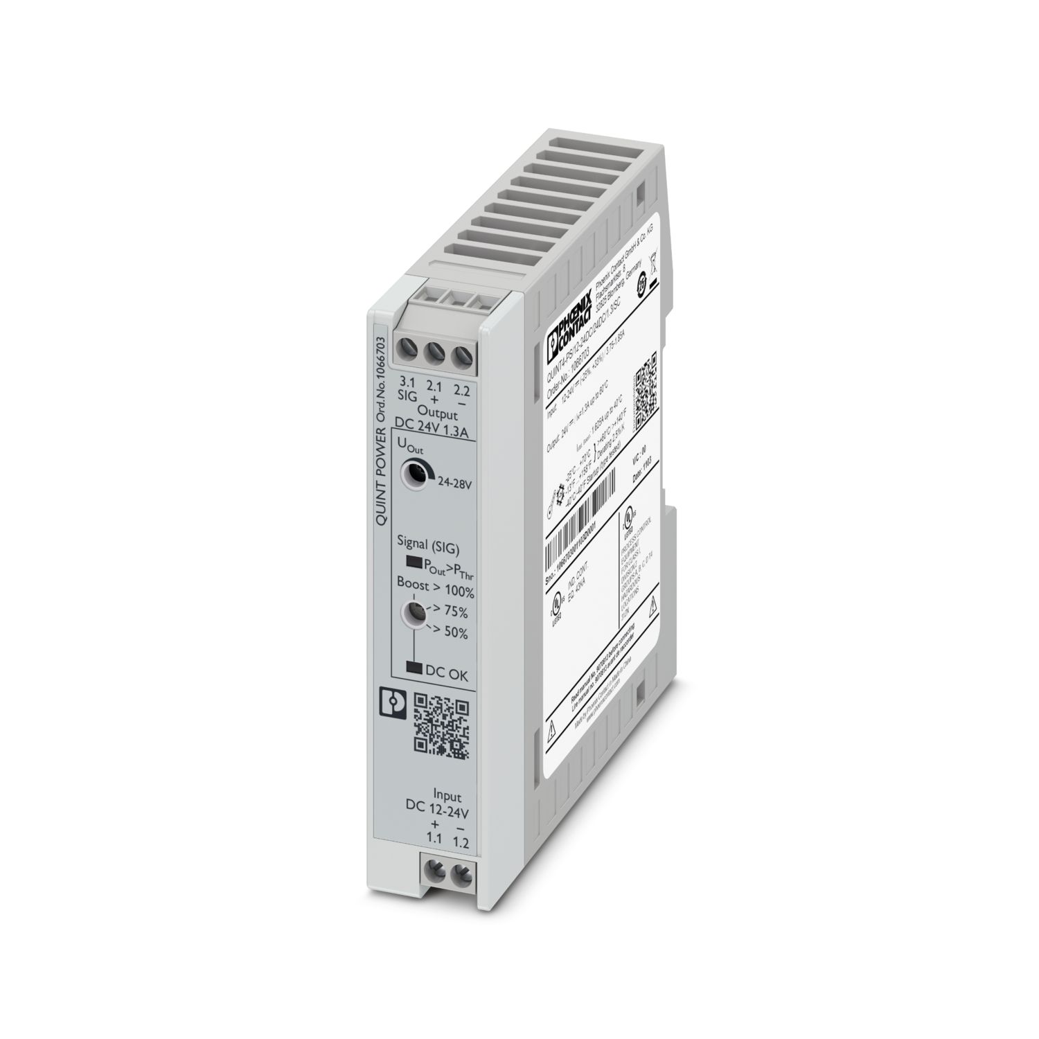 PHOENIX CONTACT CONVERTER QUINT4-PS/12-24DC/24DC/1.3/SC