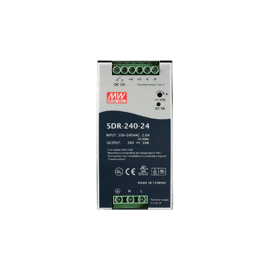 MEANWELL POWER SUPPLY SDR-240-24